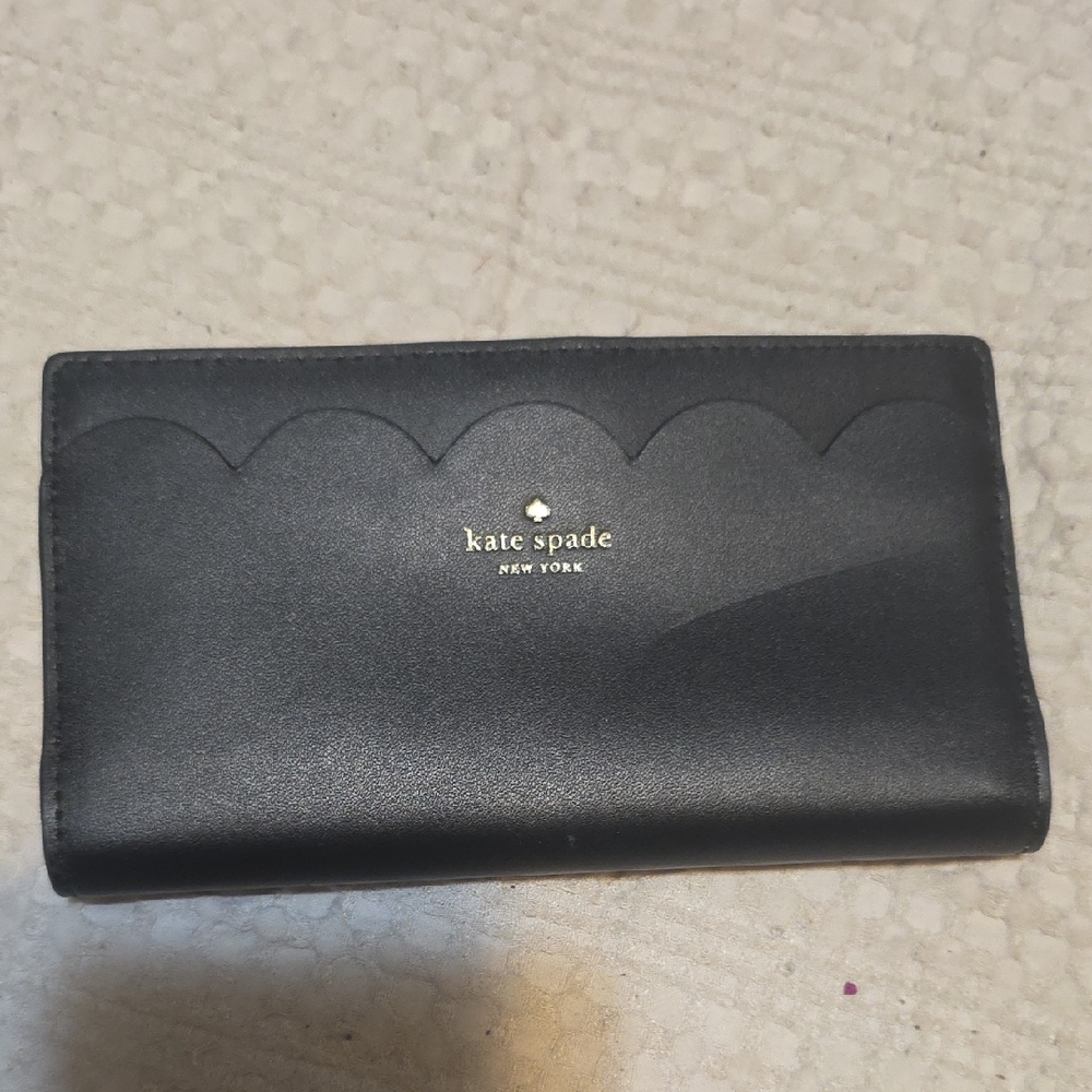 Kate Spade Midnight Black Wallet